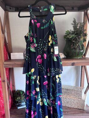 Tommy Hilfiger - Women's Halter Neck Maxi Dress